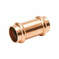 Home Improvement 0.75 Press x 0.75 in. Dia. Press Copper Coupling HO2738863